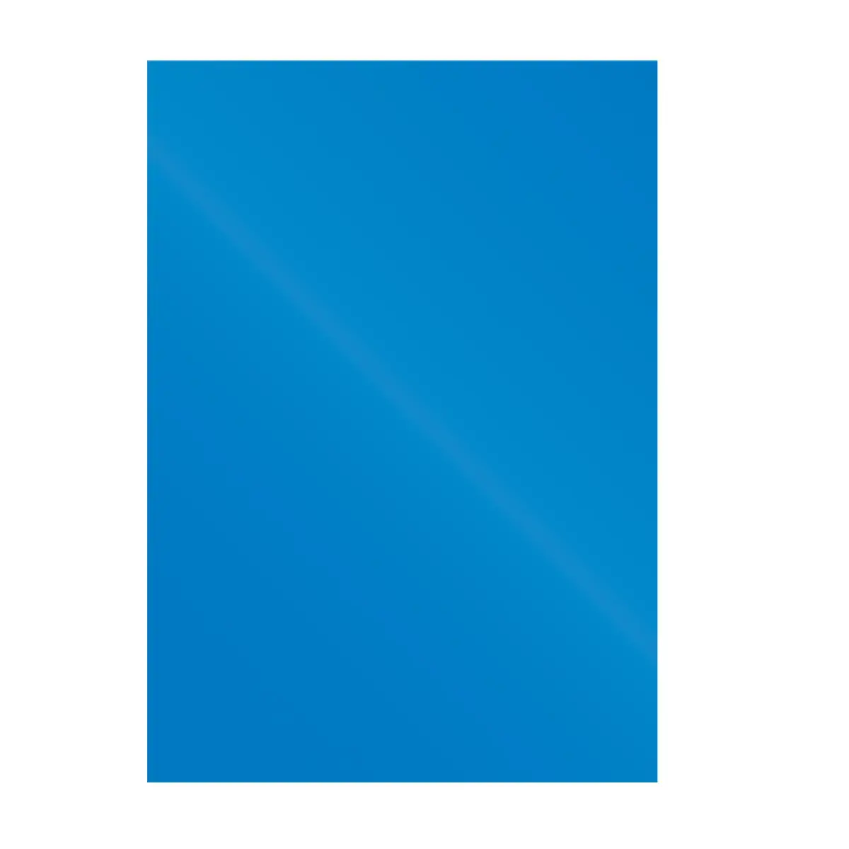 100 Couvertures brillantes pour reliure A4 Glossy - Bleu - FELLOWES 