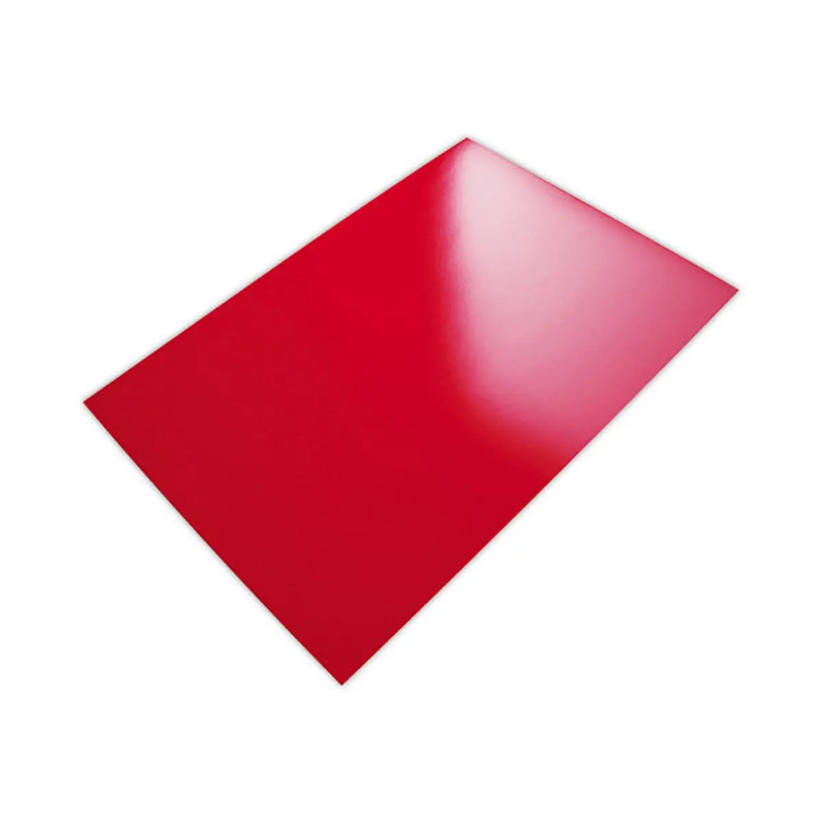 100 Couvertures brillantes pour reliure A4 Glossy - Rouge - FELLOWES 