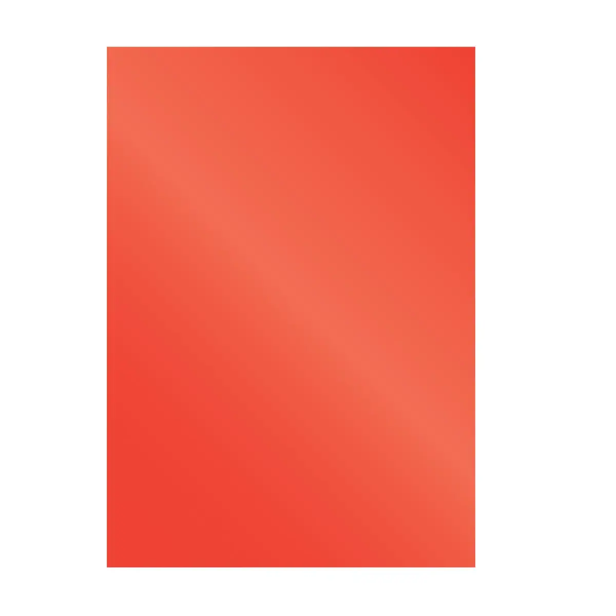 100 Couvertures brillantes pour reliure A4 Glossy - Rouge - FELLOWES 