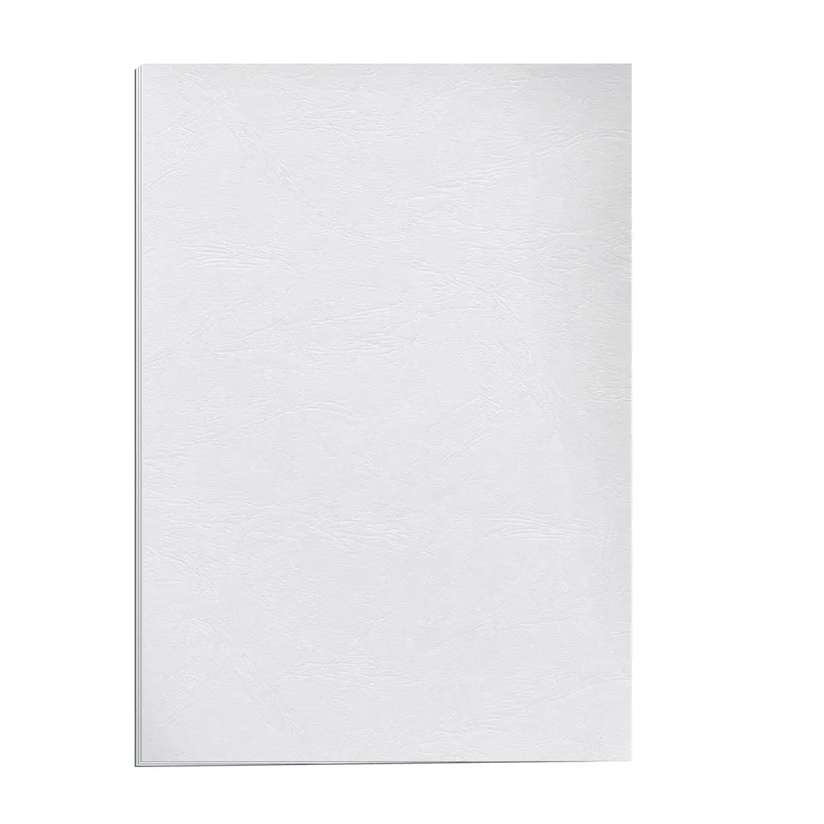 100 Couvertures A4 cartonn&eacute;es - blanc - FELLOWES 