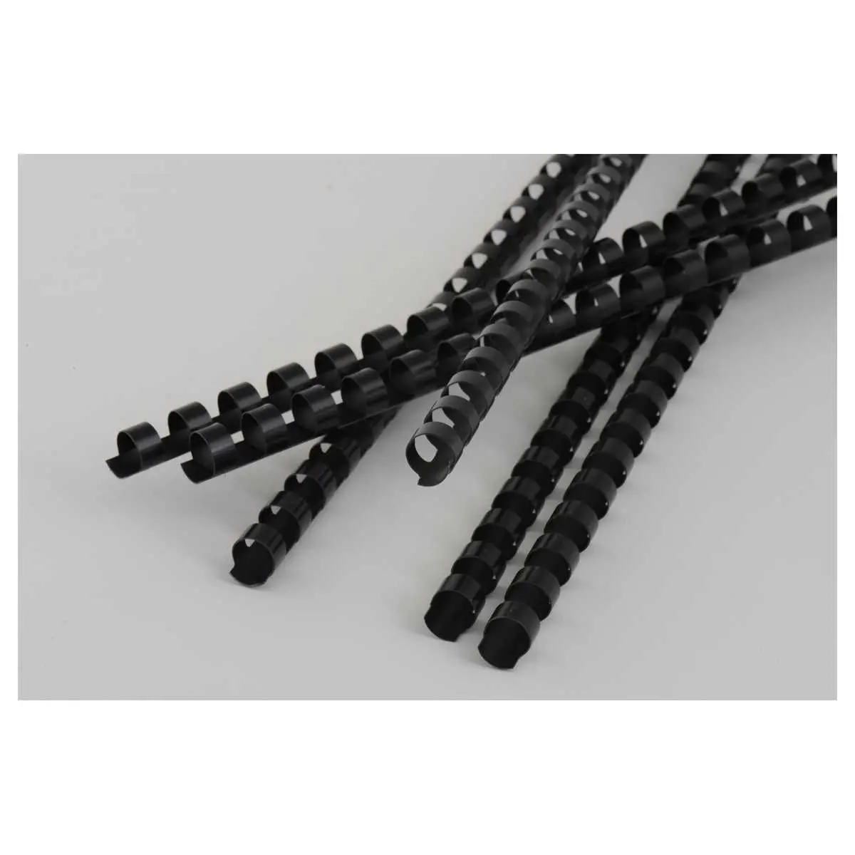 100 Reliures rondes en plastique 21 anneaux- Ø 10 mm - ACCESS