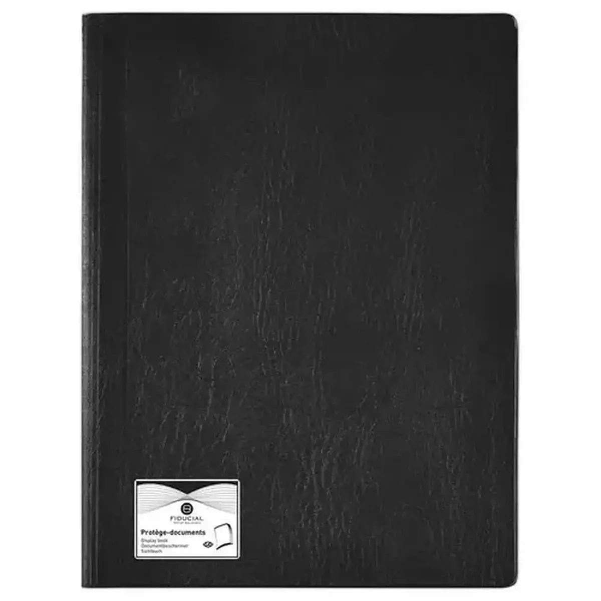 Prot&egrave;ge-documents - Hunter A4 - 80 poches noir - FIDUCIAL 