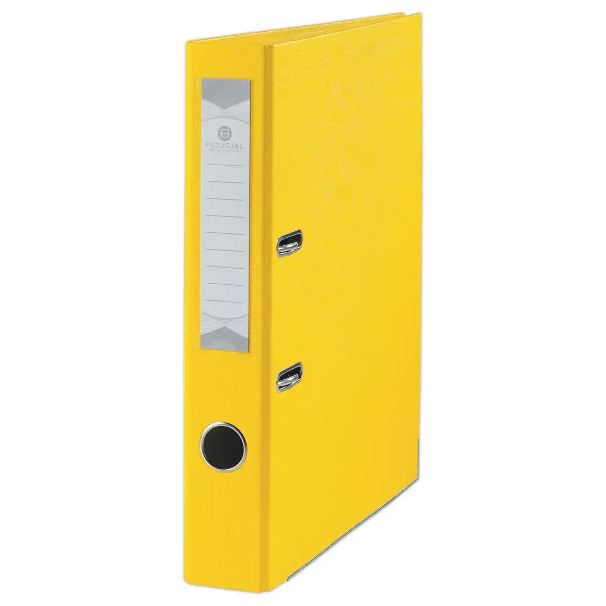 Classeur à levier Colors - Dos 5 cm - jaune - FIDUCIAL