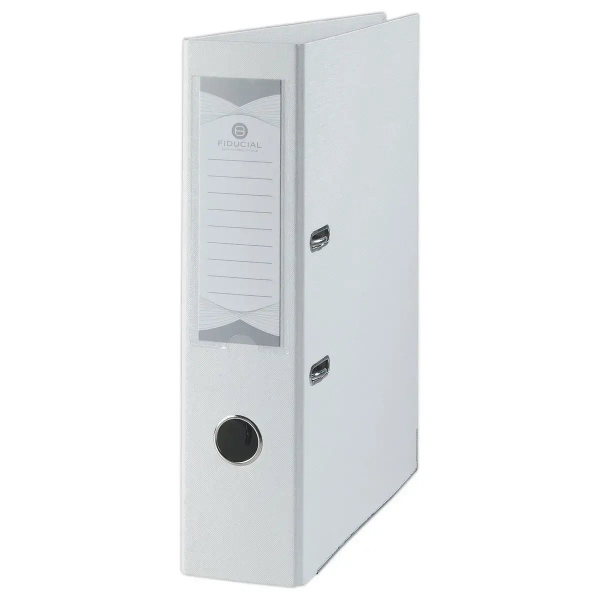 Classeur à levier - Dos 7,5 cm - Blanc - Fiducial