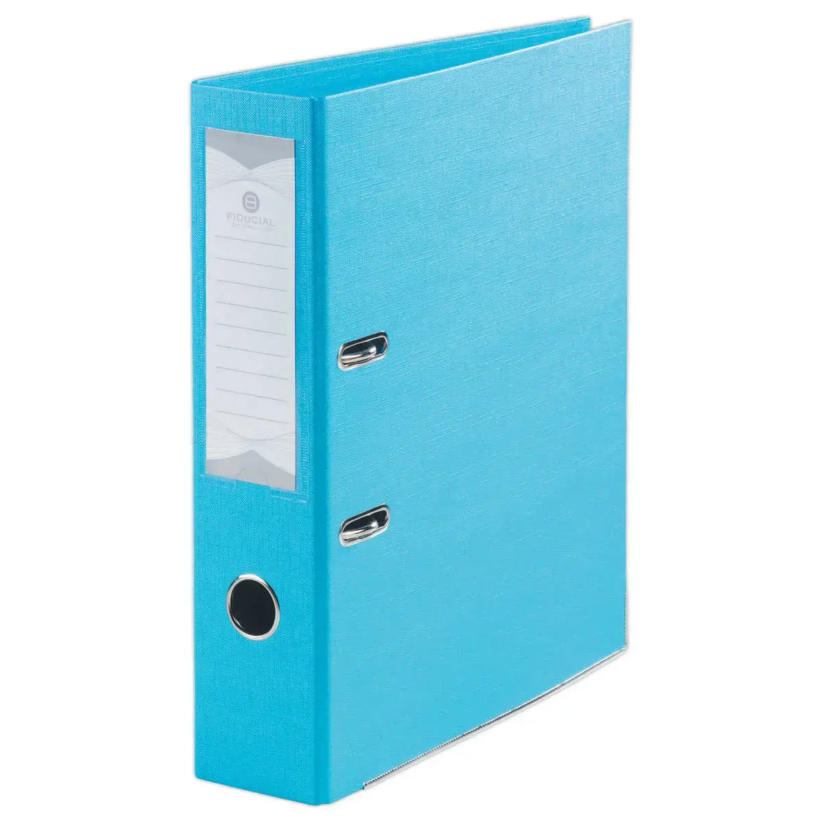 Classeur à levier - Dos 7,5 cm - Bleu clair - FIDUCIAL