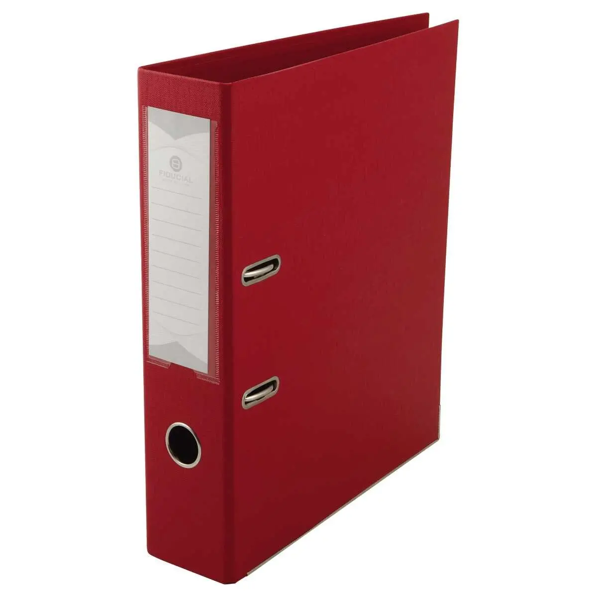 Classeur &agrave; levier - Dos 7,5 cm - Bordeaux - FIDUCIAL 