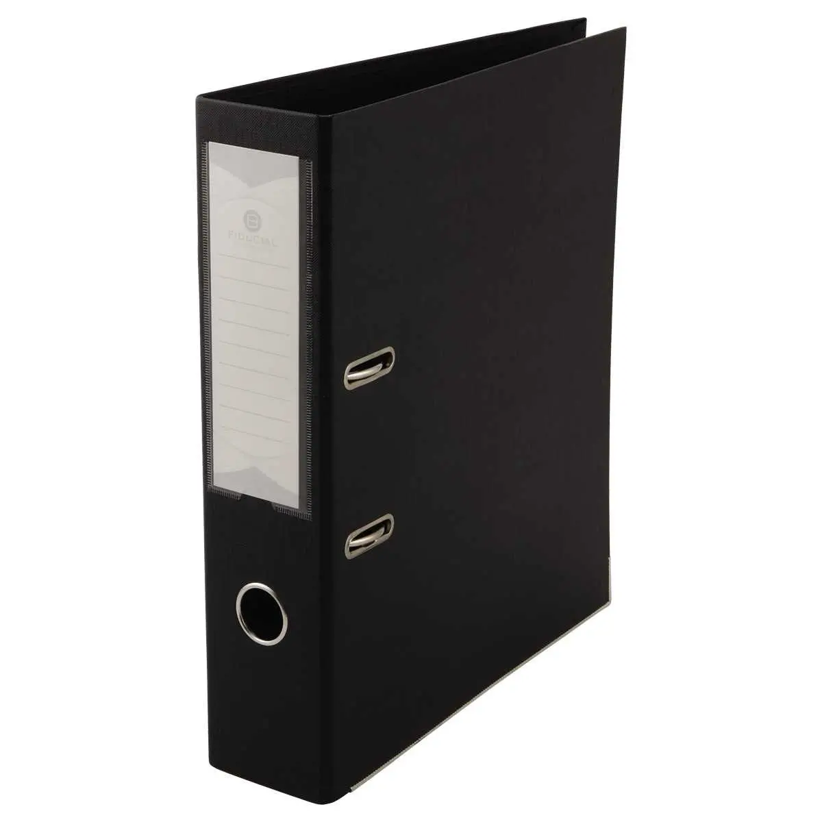 Classeur &agrave; levier - Dos 7,5 cm - Noir - FIDUCIAL 