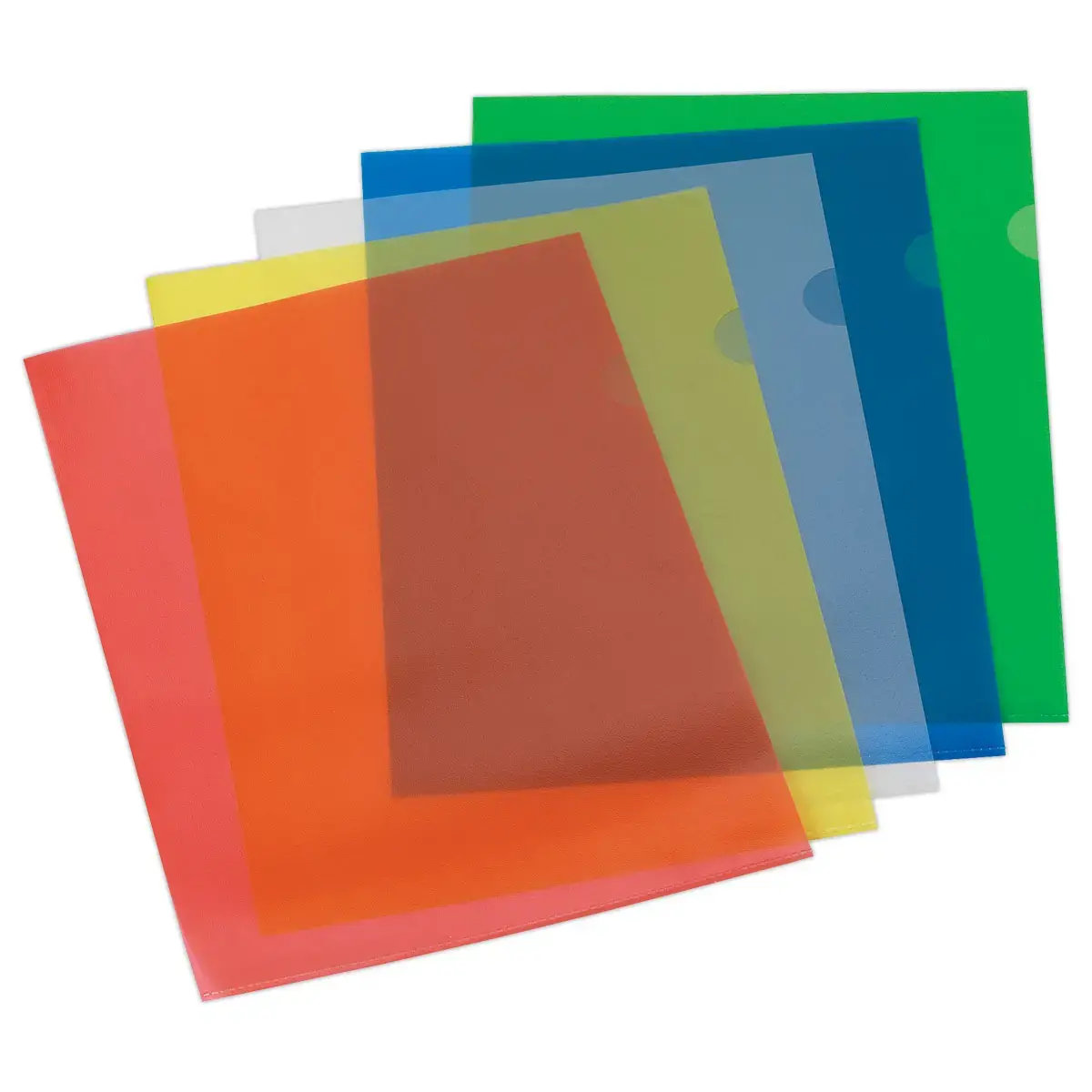 100 Pochettes coins 11/100e Assortis - Fiducial