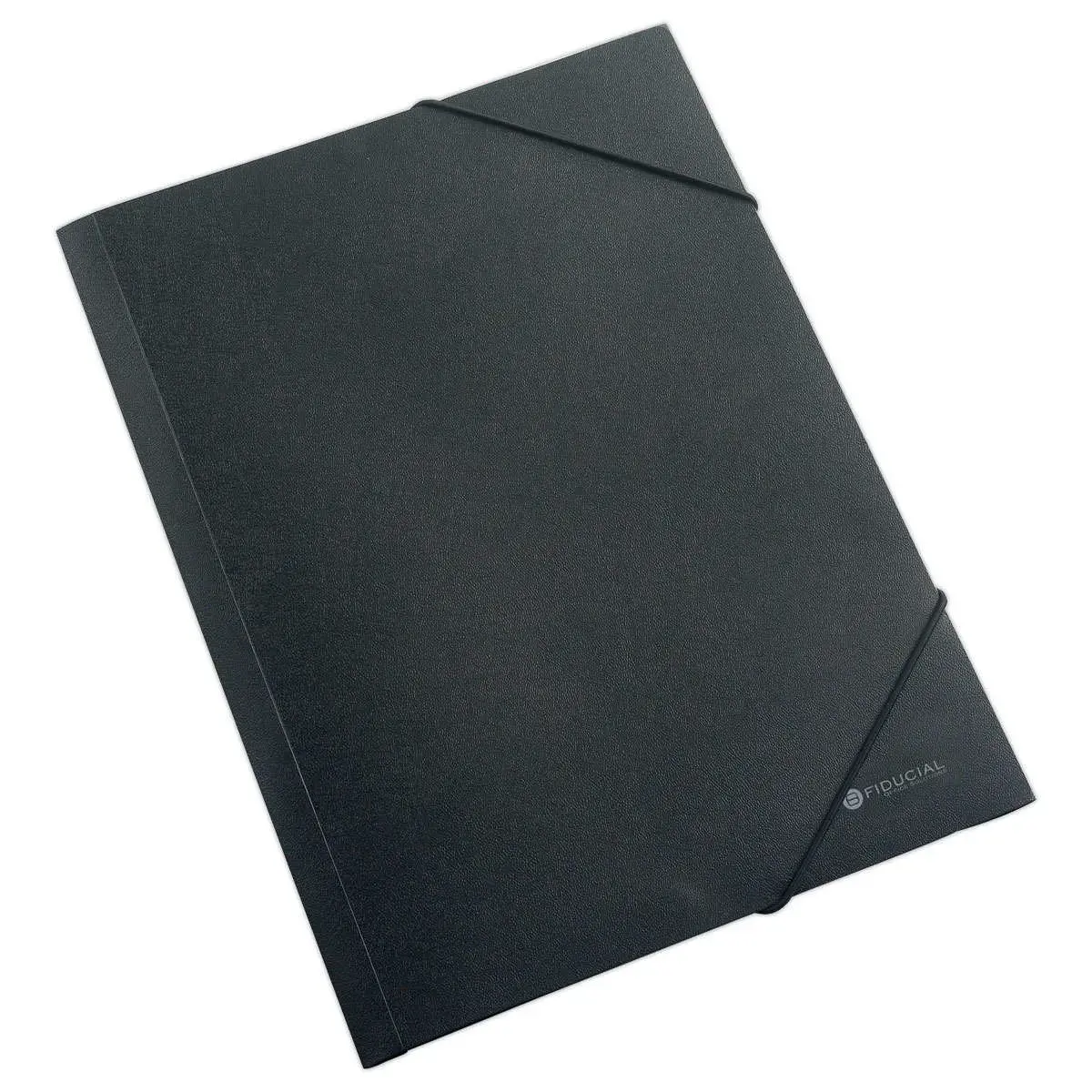 Chemise 3 rabats à élastiques en polypropylène - 5/10e - Noir - FIDUCIAL