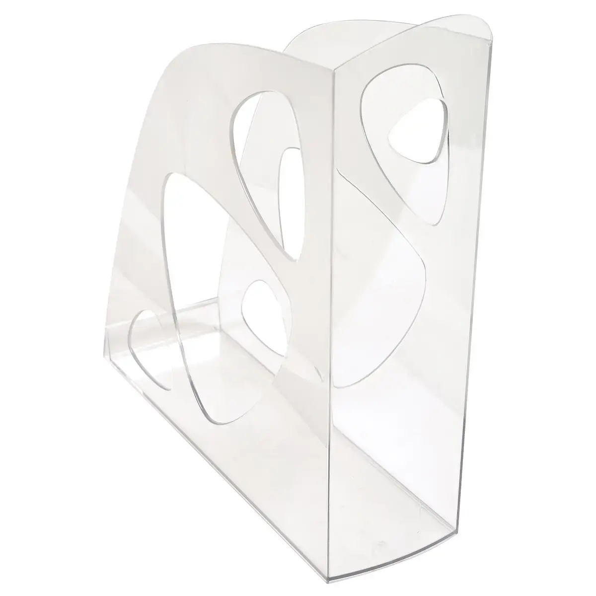Porte-revues transparent - Dos 8 cm - Incolore - Fiducial