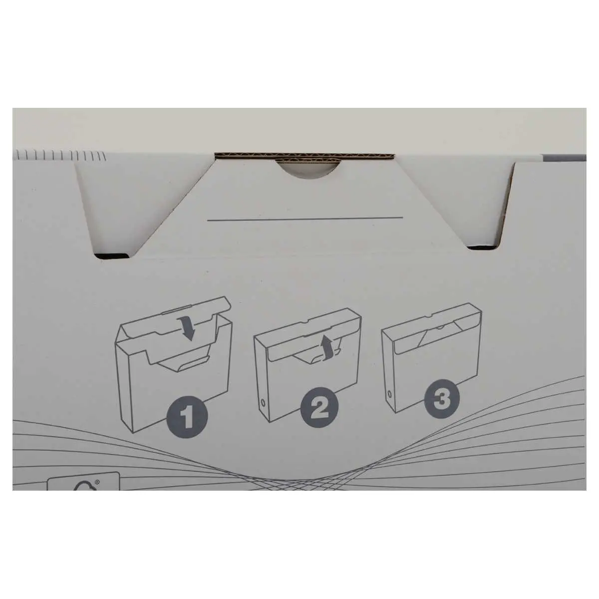 10 Boîtes à archives carton - Dos 10 cm - FIDUCIAL