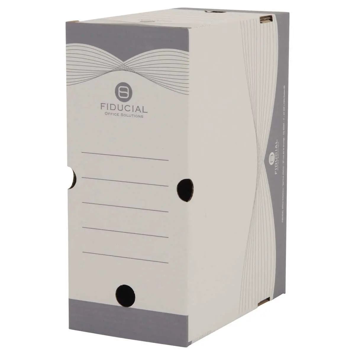50 Boîtes à archives carton Easy - Dos 15 cm - FIDUCIAL