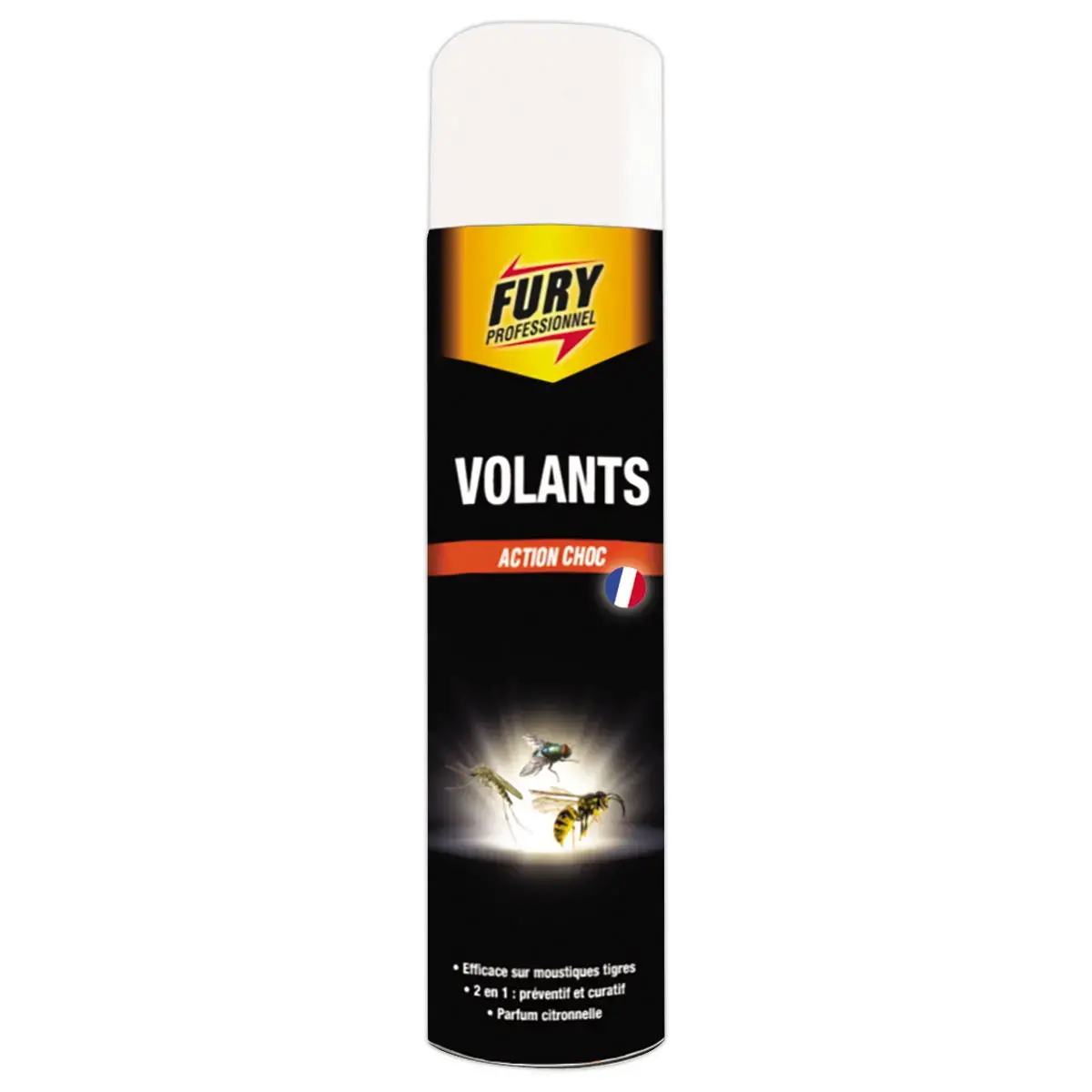 Spray insecticide 400 ml Fury tous volants 