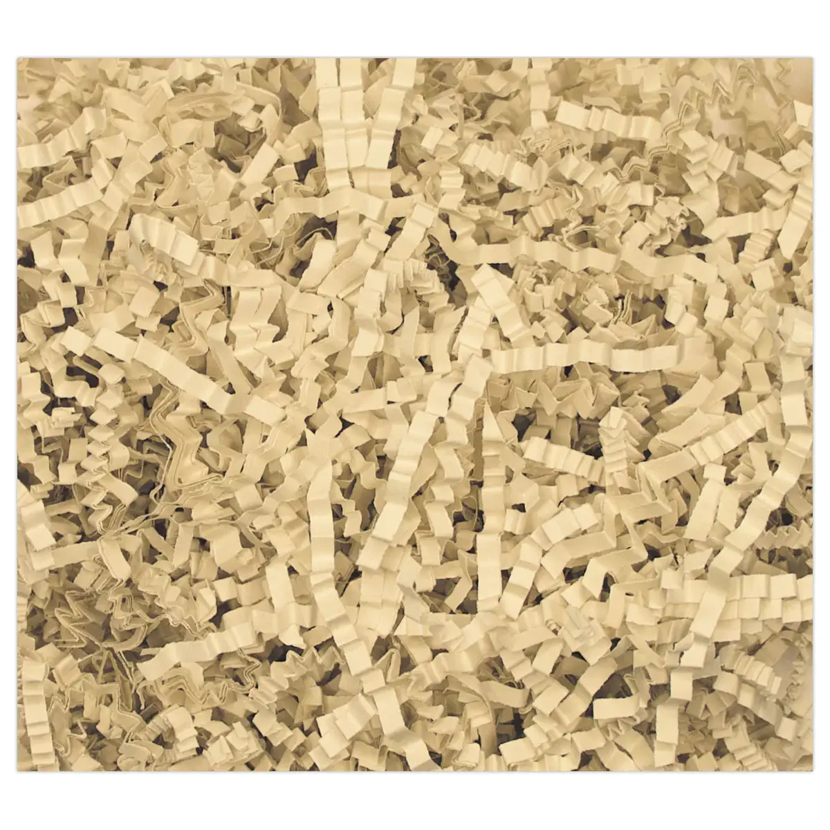 Frisure plissée 3 couches kraft - 80g - Ivoire - LA COURONNE
