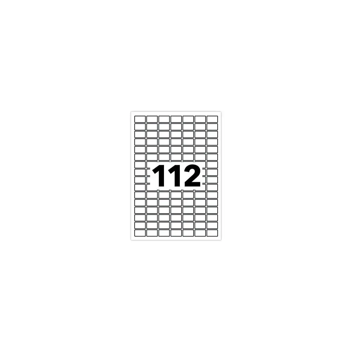 Etiquettes multi usages - 12x18,3 mm - blanc - AVERY