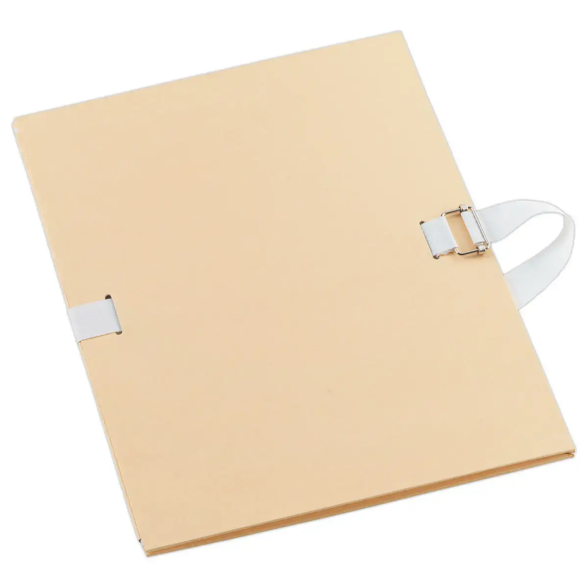 Chemise extensible à rabat et sangle beige - FIDUCIAL