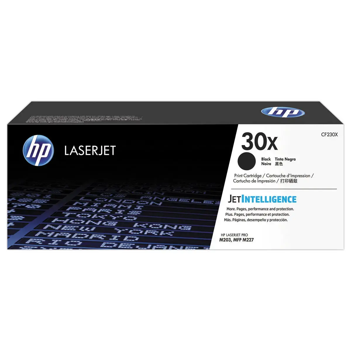 HP 30X CF230X toner noir - HP 