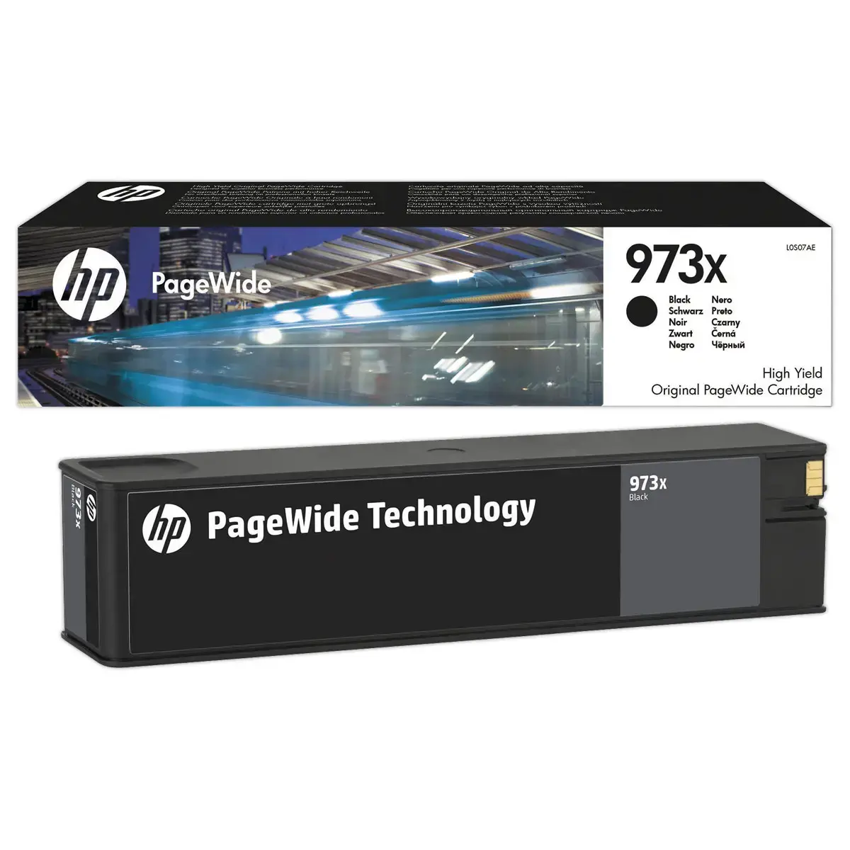 Cartouche 973XL LOS07AE - Noir - HP