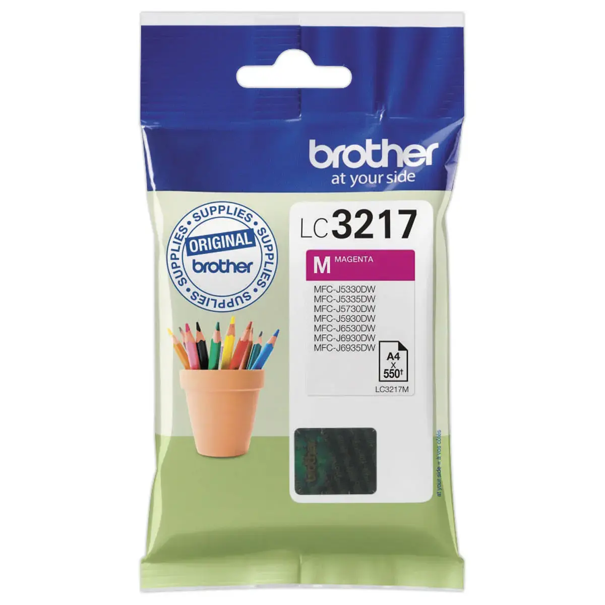 Cartouche LC3217M - Magenta - BROTHER