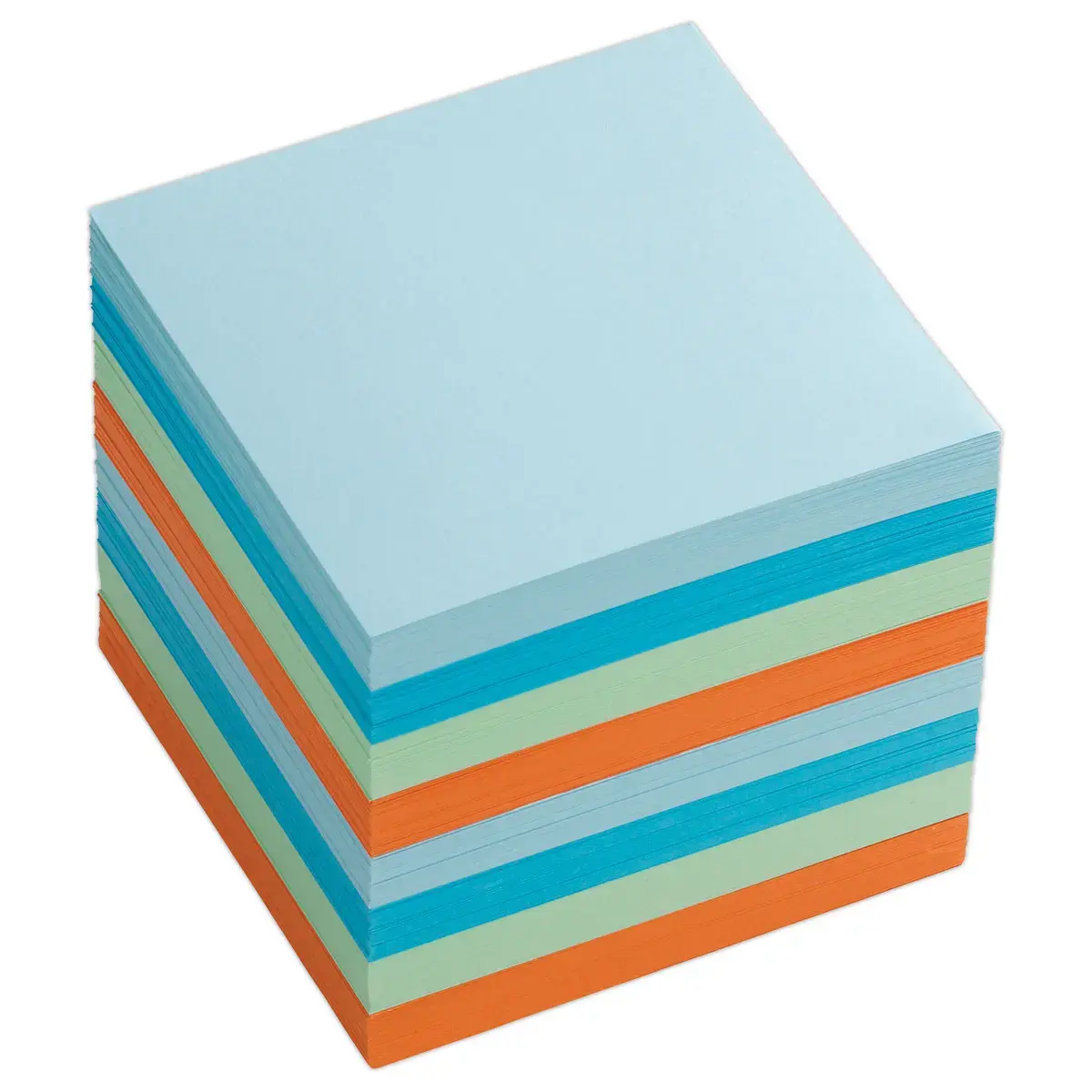 Recharge pour bloc cube - 720 feuilles volantes assorties - ACCESS