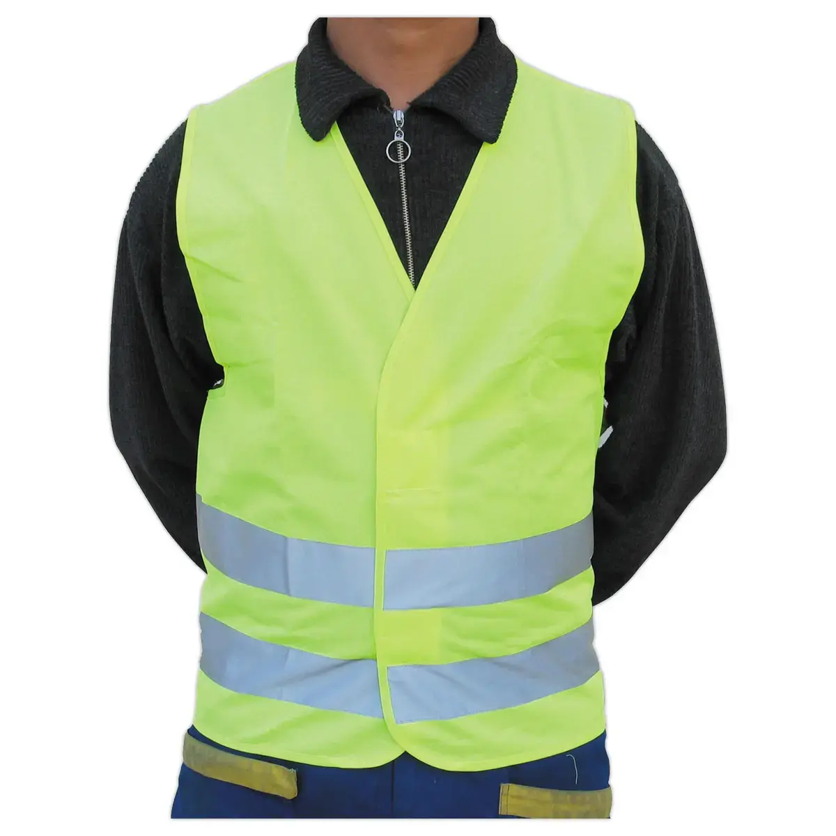Gilet jaune de s&eacute;curit&eacute; - Viso 