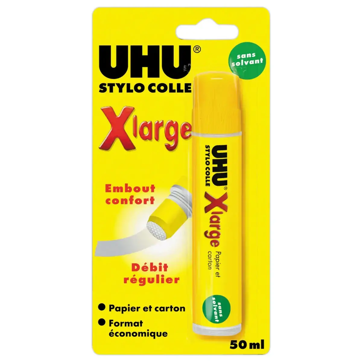Colle Liquide en Stylo Transparent 50ml - Papier & Carton - UHU