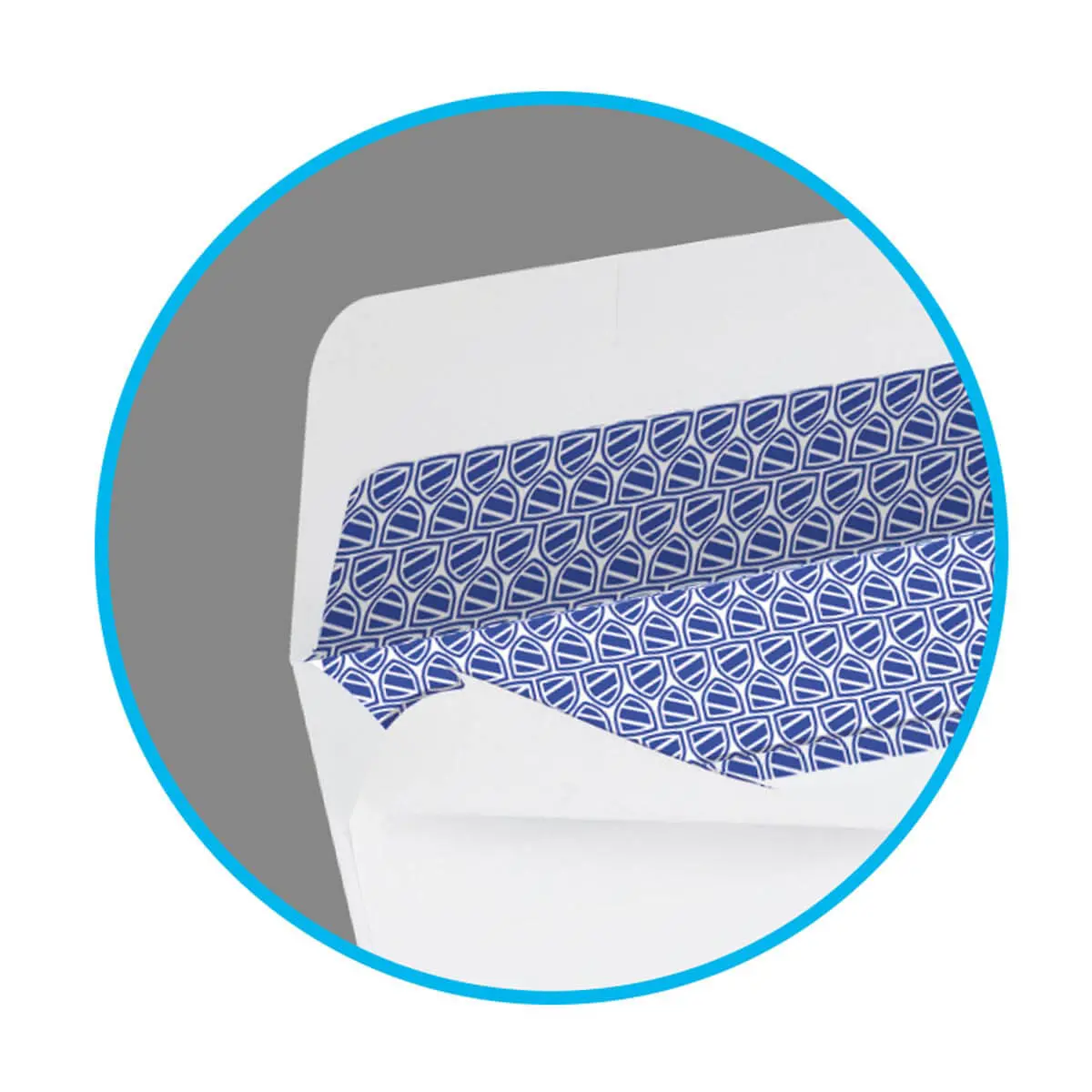 100 Enveloppes Secure blanches - 112x225 mm - 90g - GPV