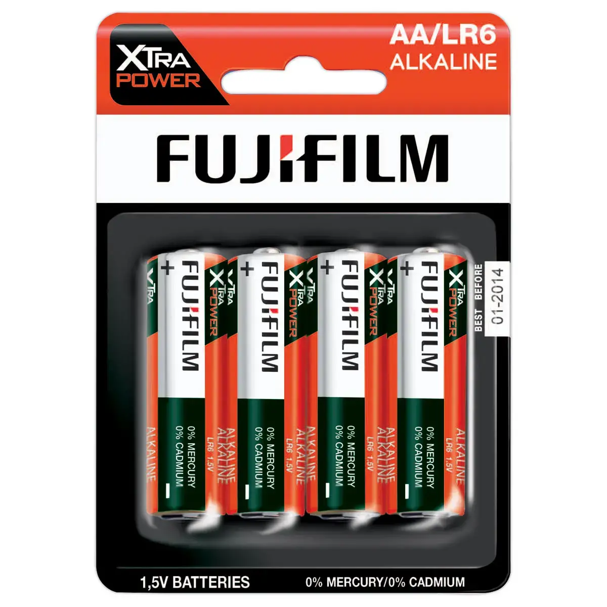 4 Piles Alcaline LR6 AA 