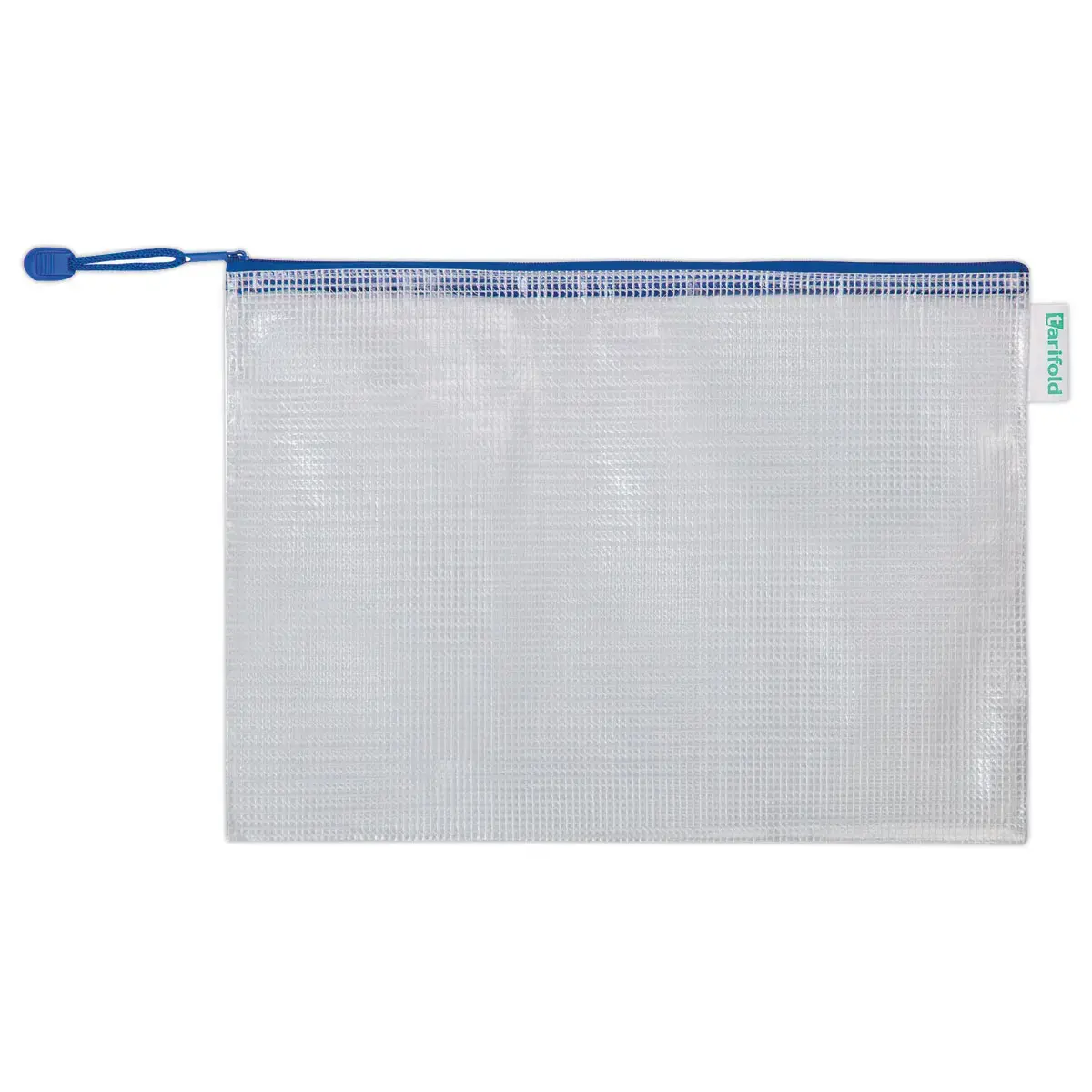 8 Pochettes souples armées zip - A4 - Coloris assortis - TARIFOLD