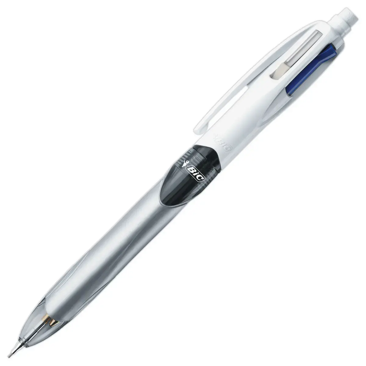 Stylo - 3 couleurs + portemine HB 0,7 mm - BIC