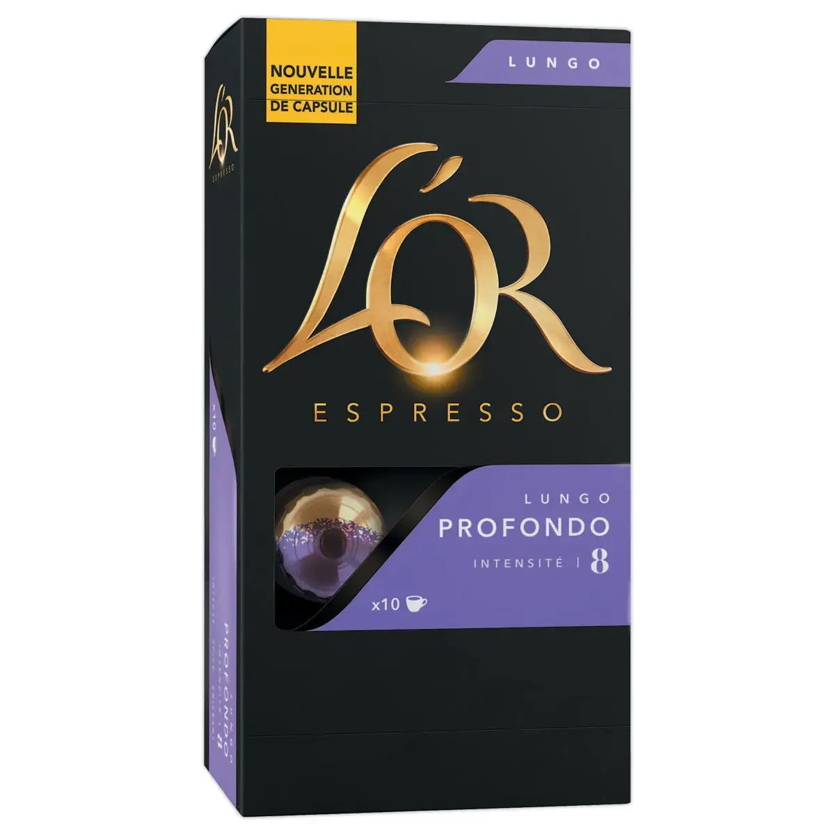 10 Capsules de café - Lungo Profondo - L'OR ESPRESSO