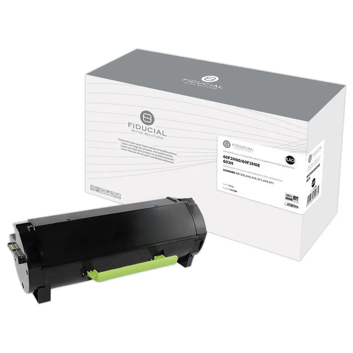 Toner remanufacturé éq. LEXMARK 60F2H00, 60F2H0E - Haute capacité - Noir