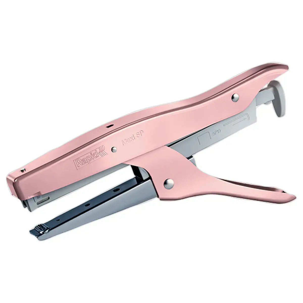 Pince agrafeuse Sp19 1/4 - rose mat - RAPID + une boite de 5000 agrafes offerte