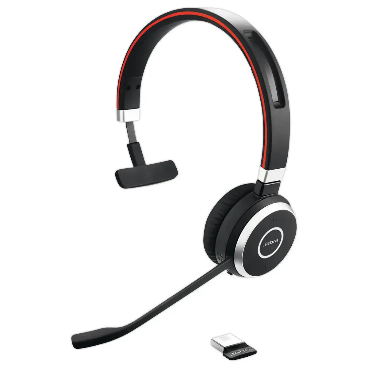 Casque t&eacute;l&eacute;phonique JABRA - Evolve 65 TE MS - 1 &eacute;couteur 