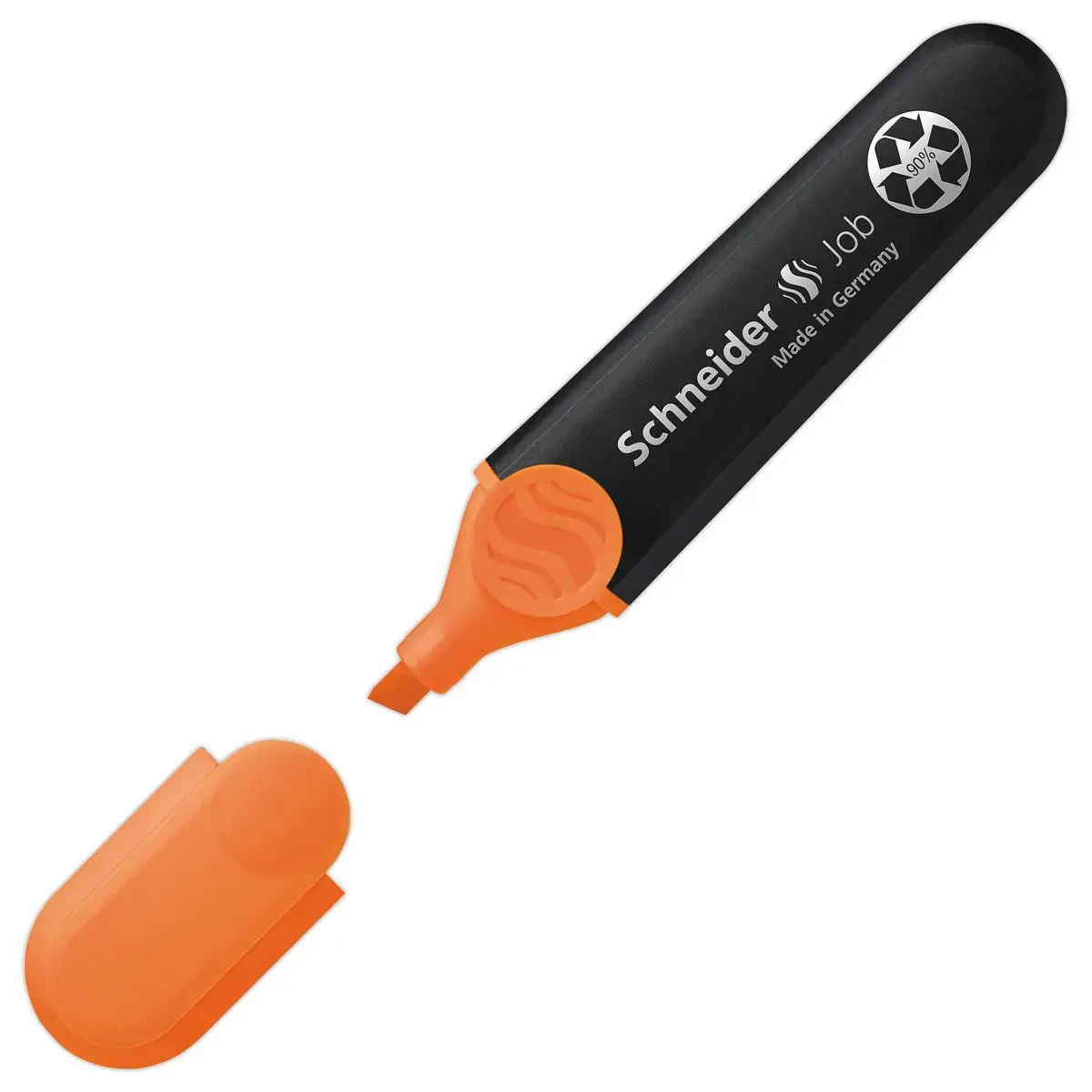 Surligneur Job Orange 1-5mm - Encre Bio & Rechargeable - SCHNEIDER