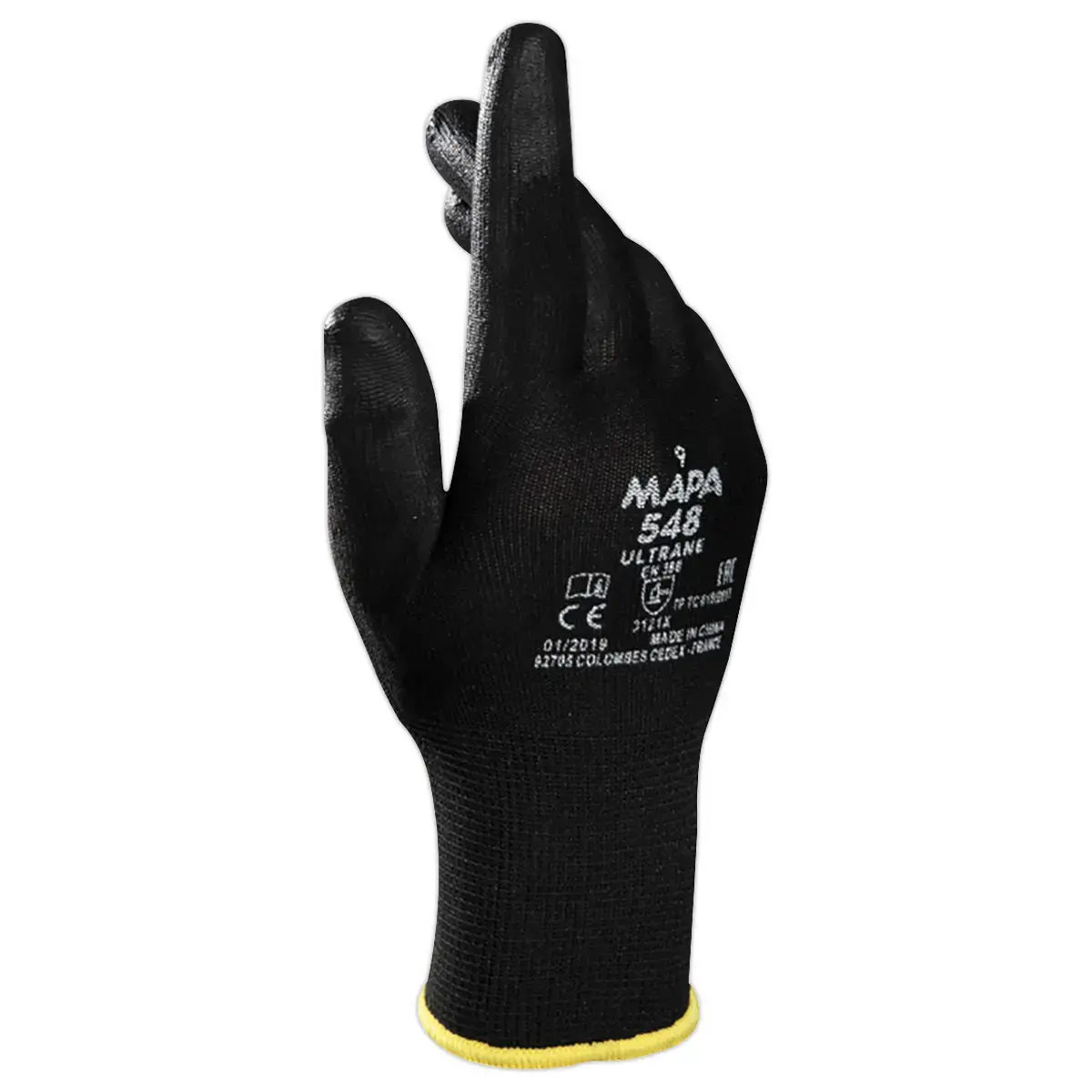 Paire Gants Ultrane 548 - Taille 10 - Noir - MAPA
