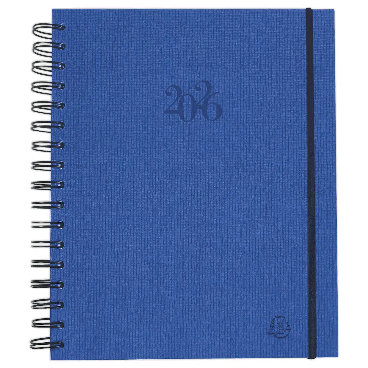 Agenda J/D journalier Exacompta Napura - 18x22,5 cm - Bleu