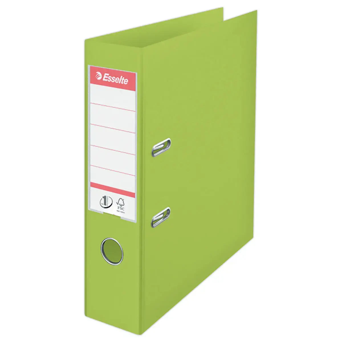 Classeur &agrave; levier n&deg;1 Power - Dos 7,5 cm - Vert clair - ESSELTE 
