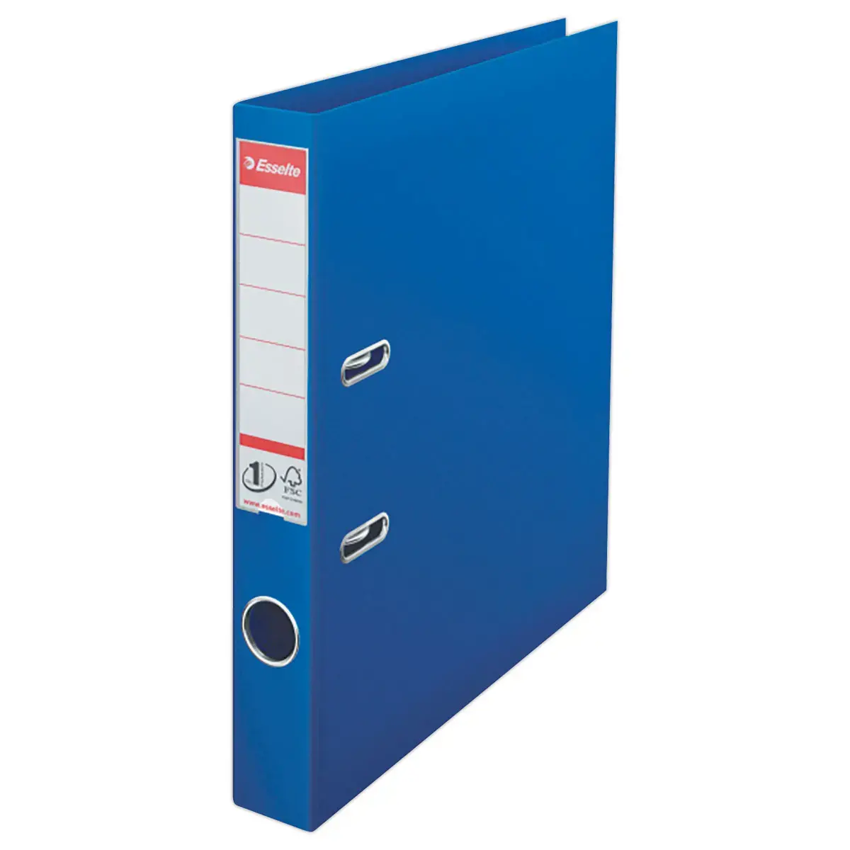 Classeur à levier n°1 Power - Dos 5 cm - Bleu foncé - ESSELTE