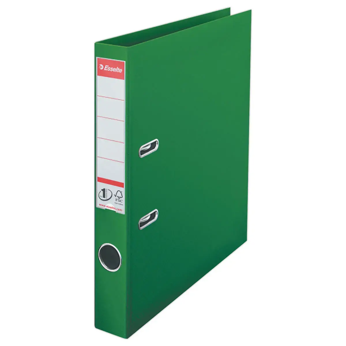 Classeur à levier n°1 Power - Dos 5 cm - Vert foncé - ESSELTE
