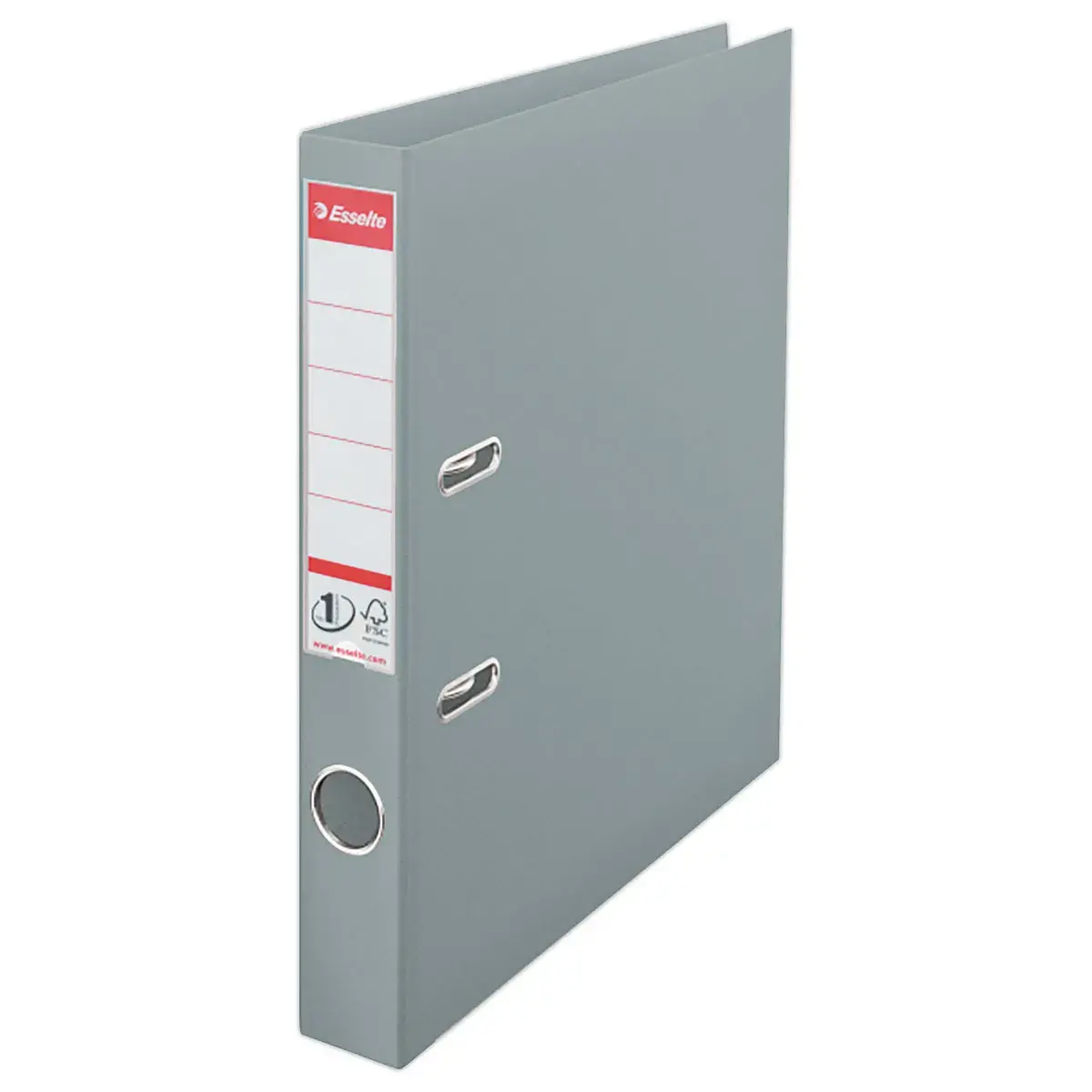 Classeur à levier n°1 Power - Dos 5 cm - Gris - ESSELTE