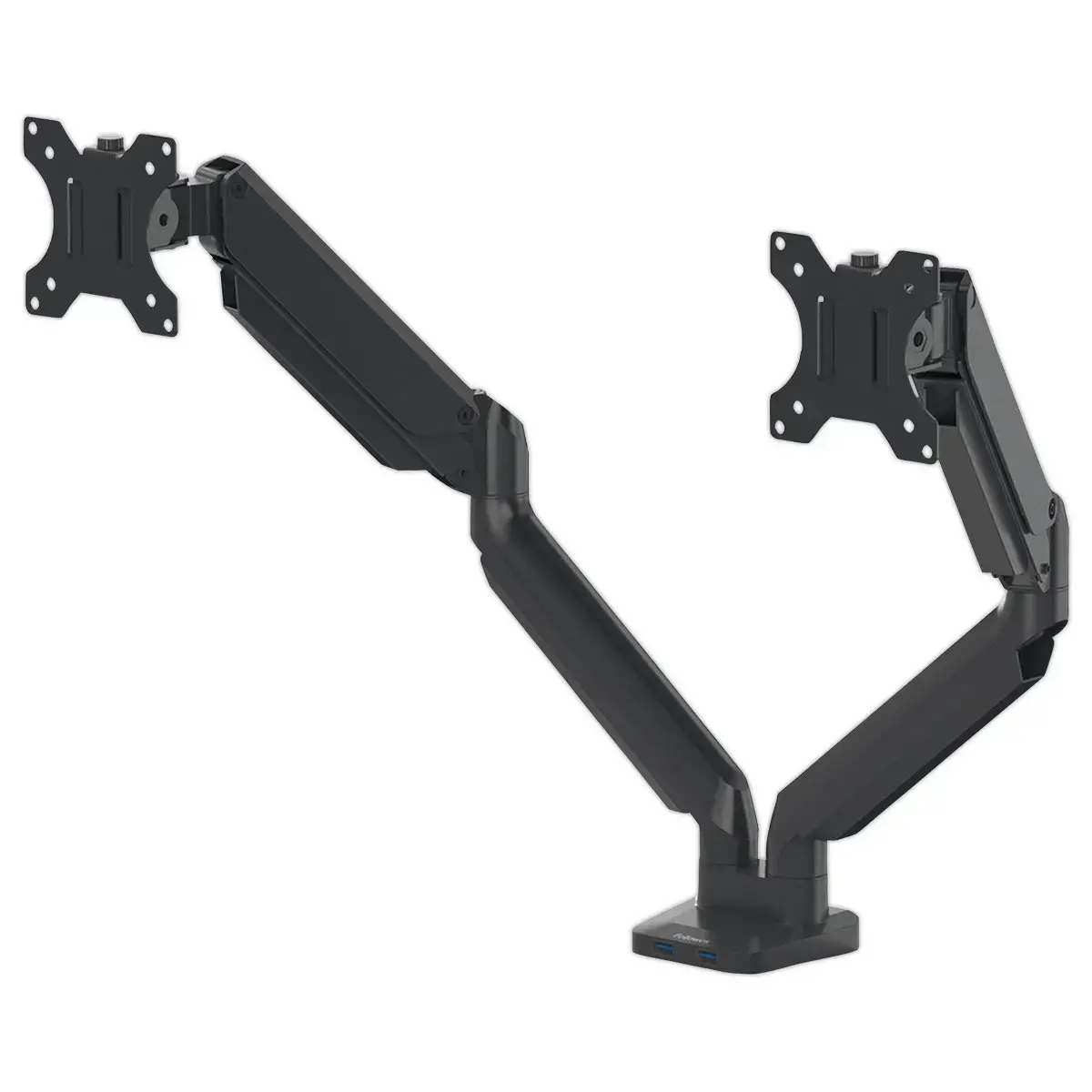 Bras porte-écrans double Platinum Series - Noir - FELLOWES