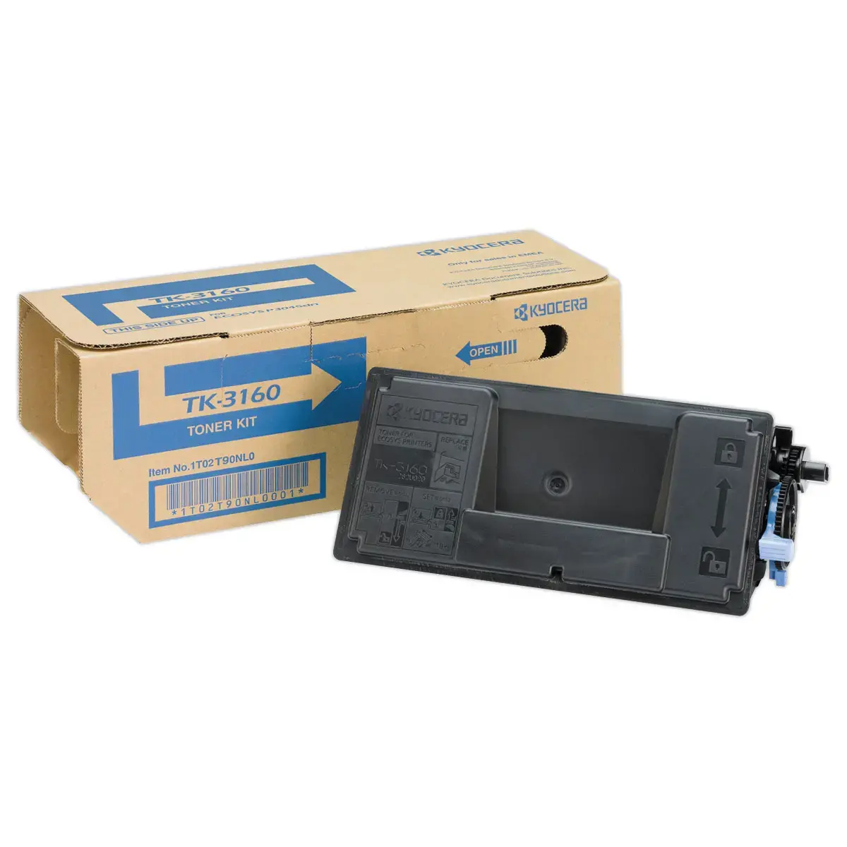 Toner TK3160 - Noir - KYOCERA