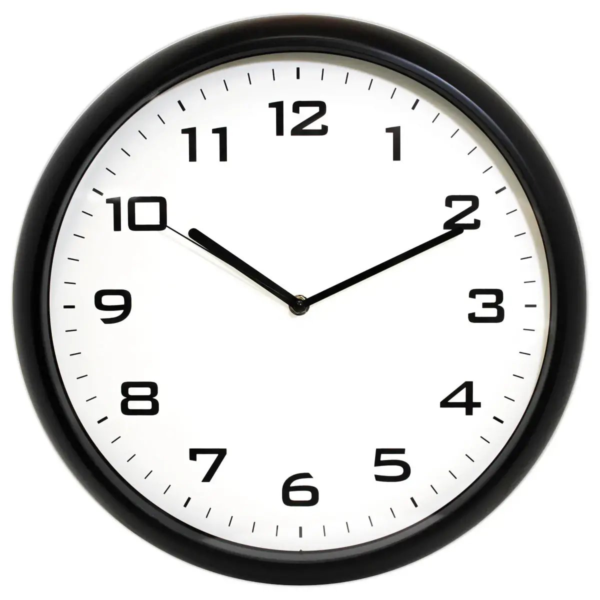 Horloge murale grand format silencieuse