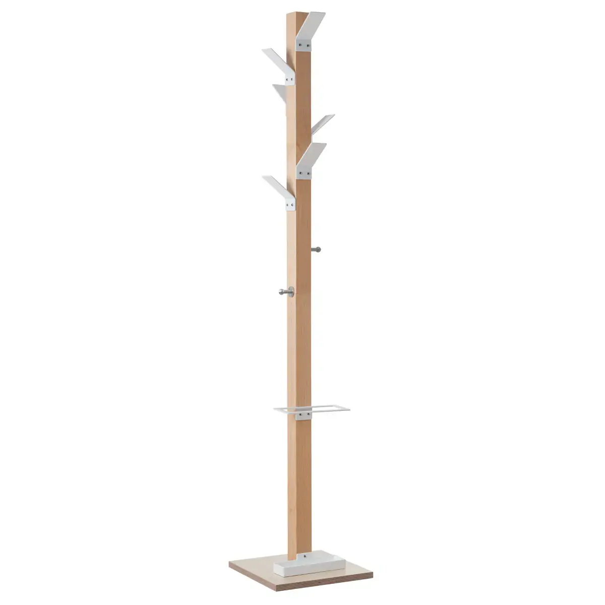 Portemanteau EASYCLOTH 6 pat&egrave;res blanc 