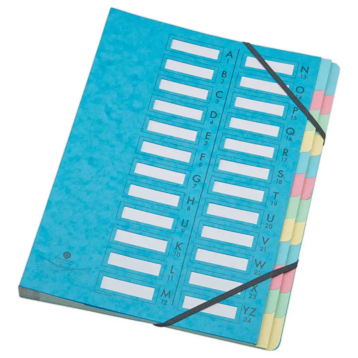 Trieur extensible FIDUCIAL carte lustrée- 24 compartiments