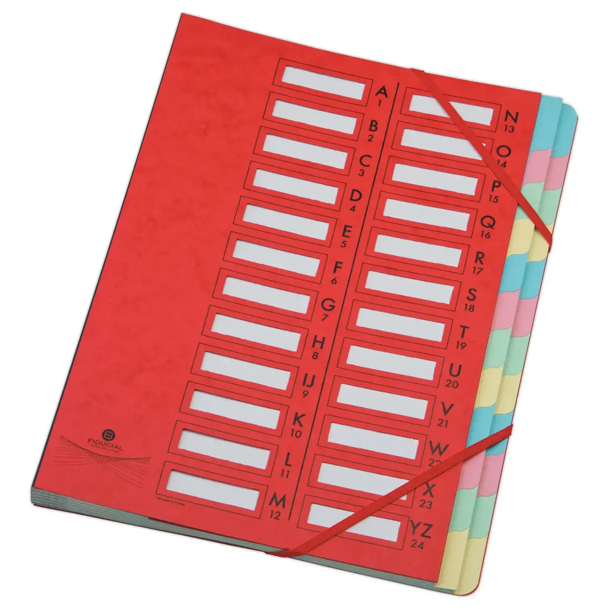 Trieur extensible - 24 compartiments - Rouge 