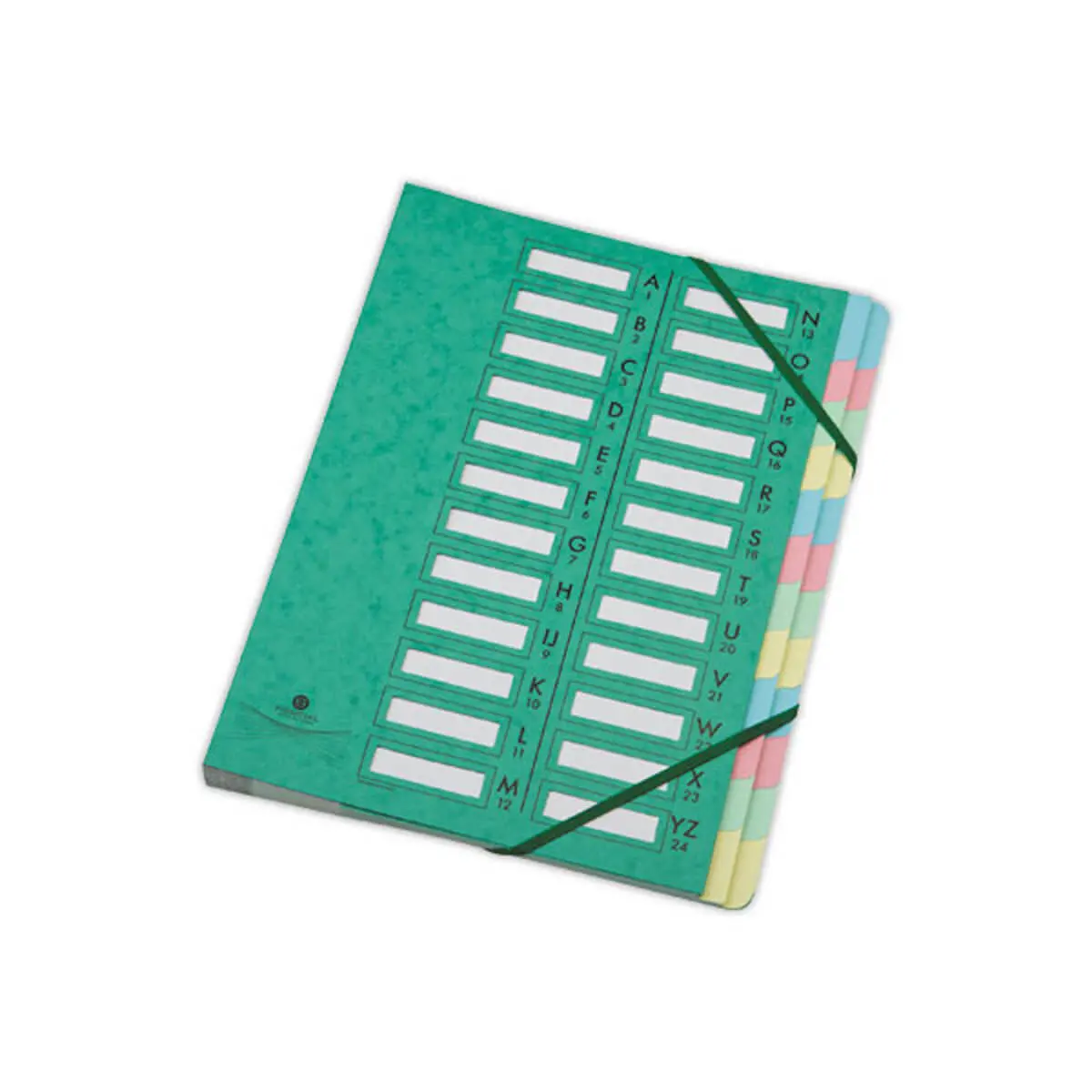 Trieur extensible FIDUCIAL carte lustr&eacute;e- 24 compartiments 