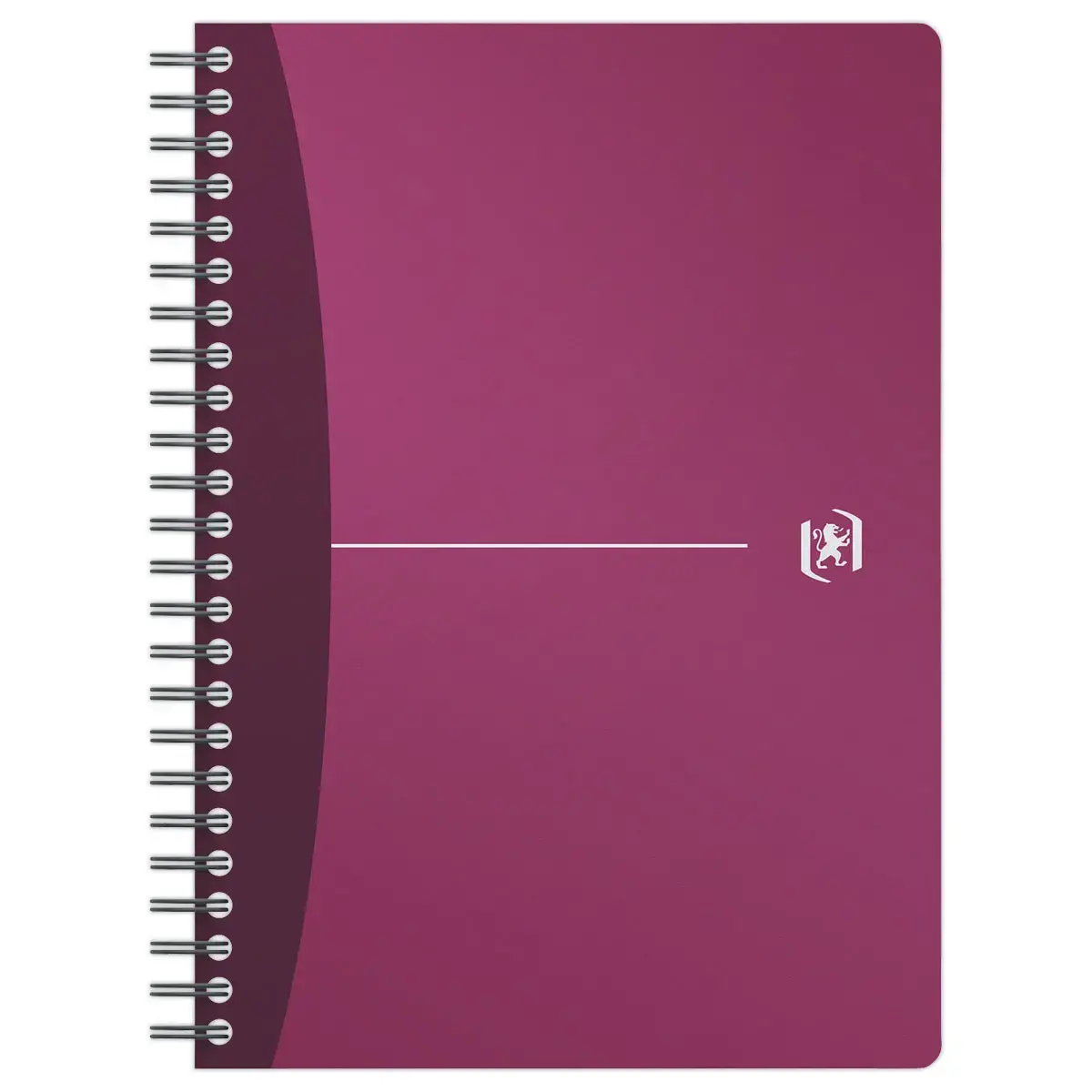 Cahier spirale Oxford Urban A5, Ligné 7mm , 180 pages