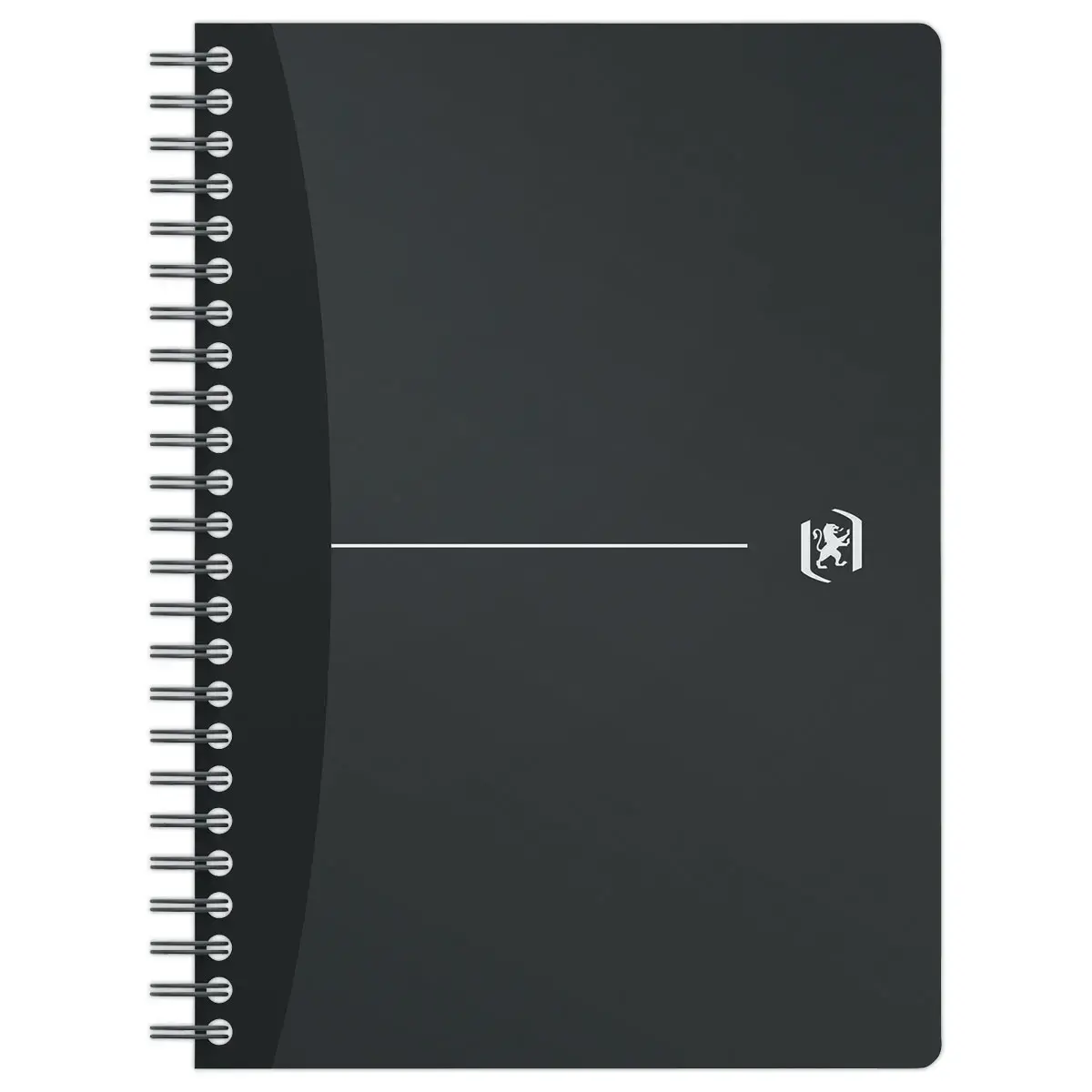 Cahier spirale Oxford Urban A5, Ligné 7mm , 180 pages